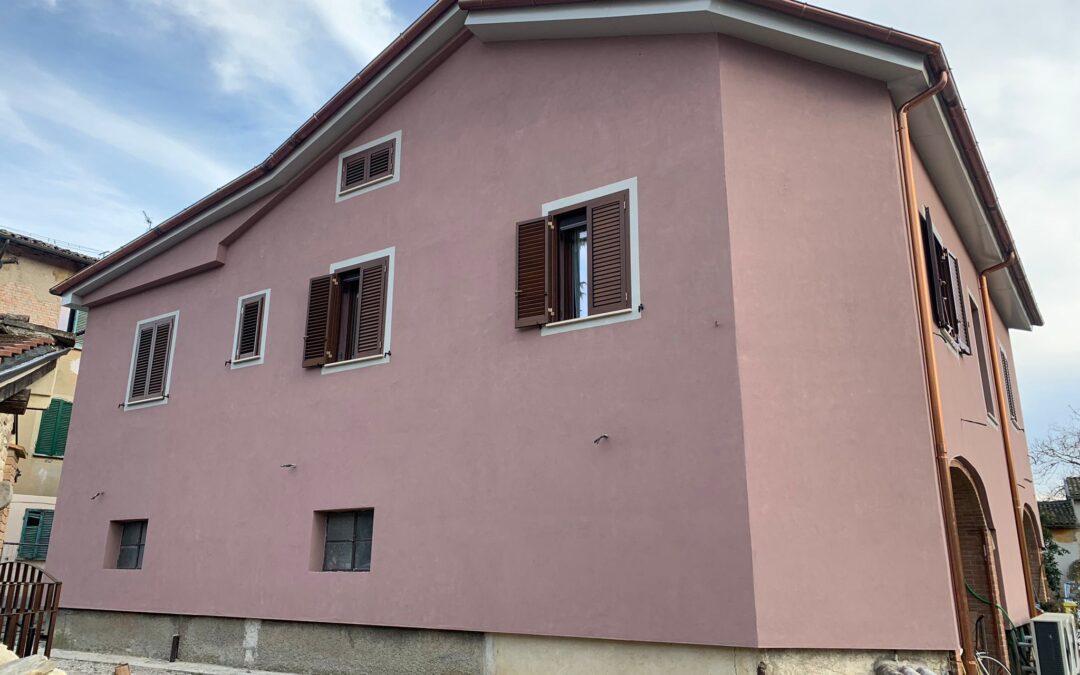 Riqualificazione energetica edificio bifamiliare